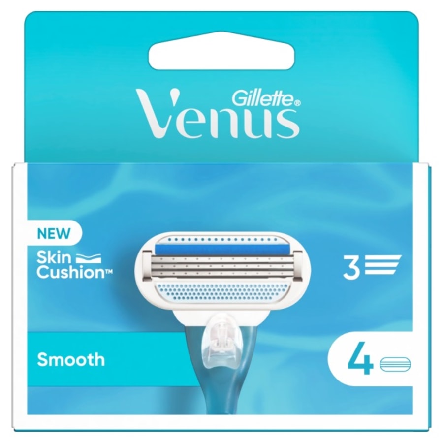 Gillette Venus Close & Clean Blöð (4pk)