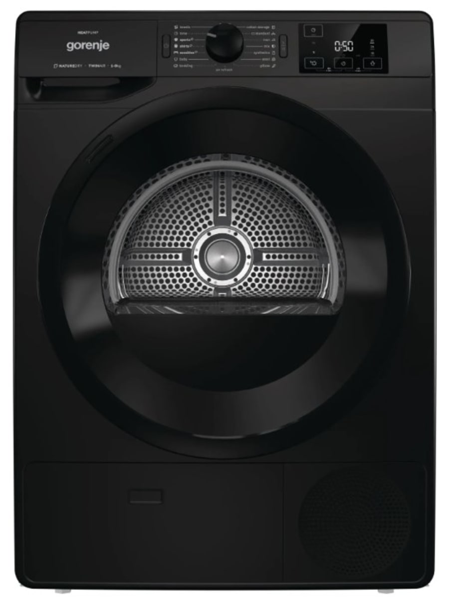 Gorenje þurrkari svartur 8 kg.