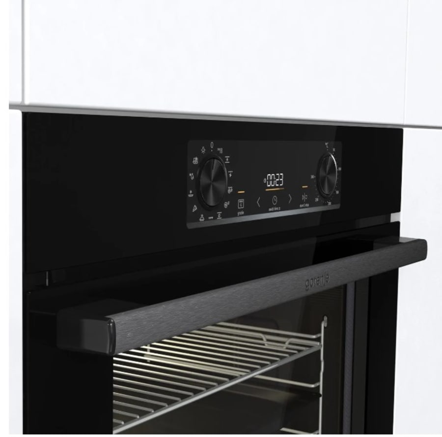 Gorenje ofn svartur Pyrolysis 77 lítra