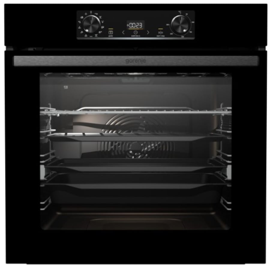 Gorenje ofn svartur Pyrolysis 77 lítra