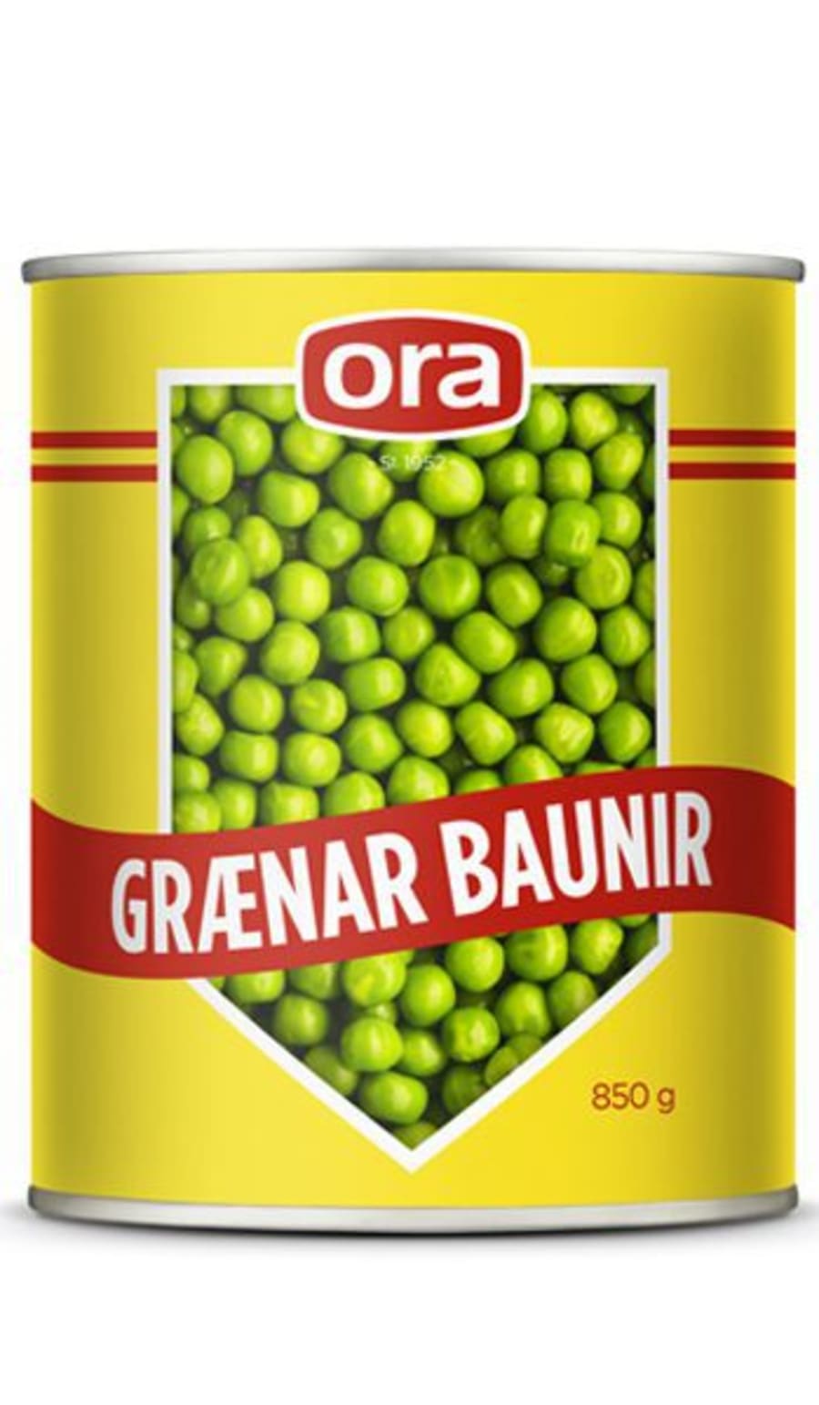 Grænar baunir 1/1 dós 12stk/ks