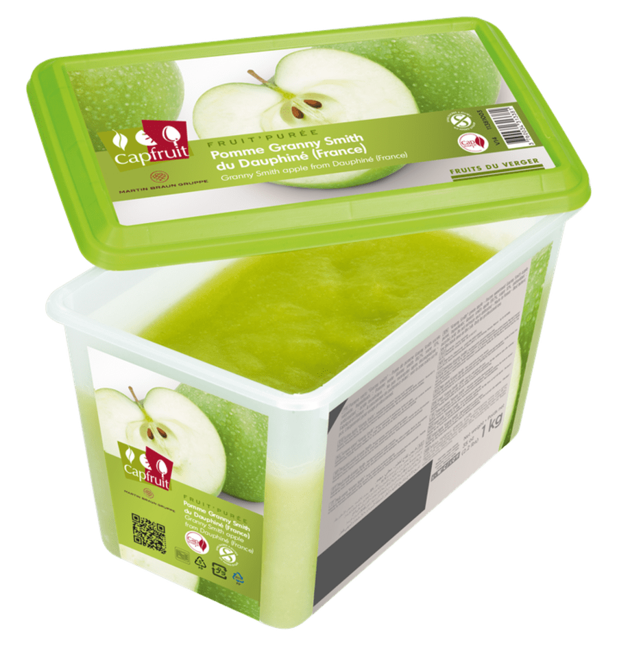 Grænepla Puré Capfruit 1kg án viðbætts sykurs