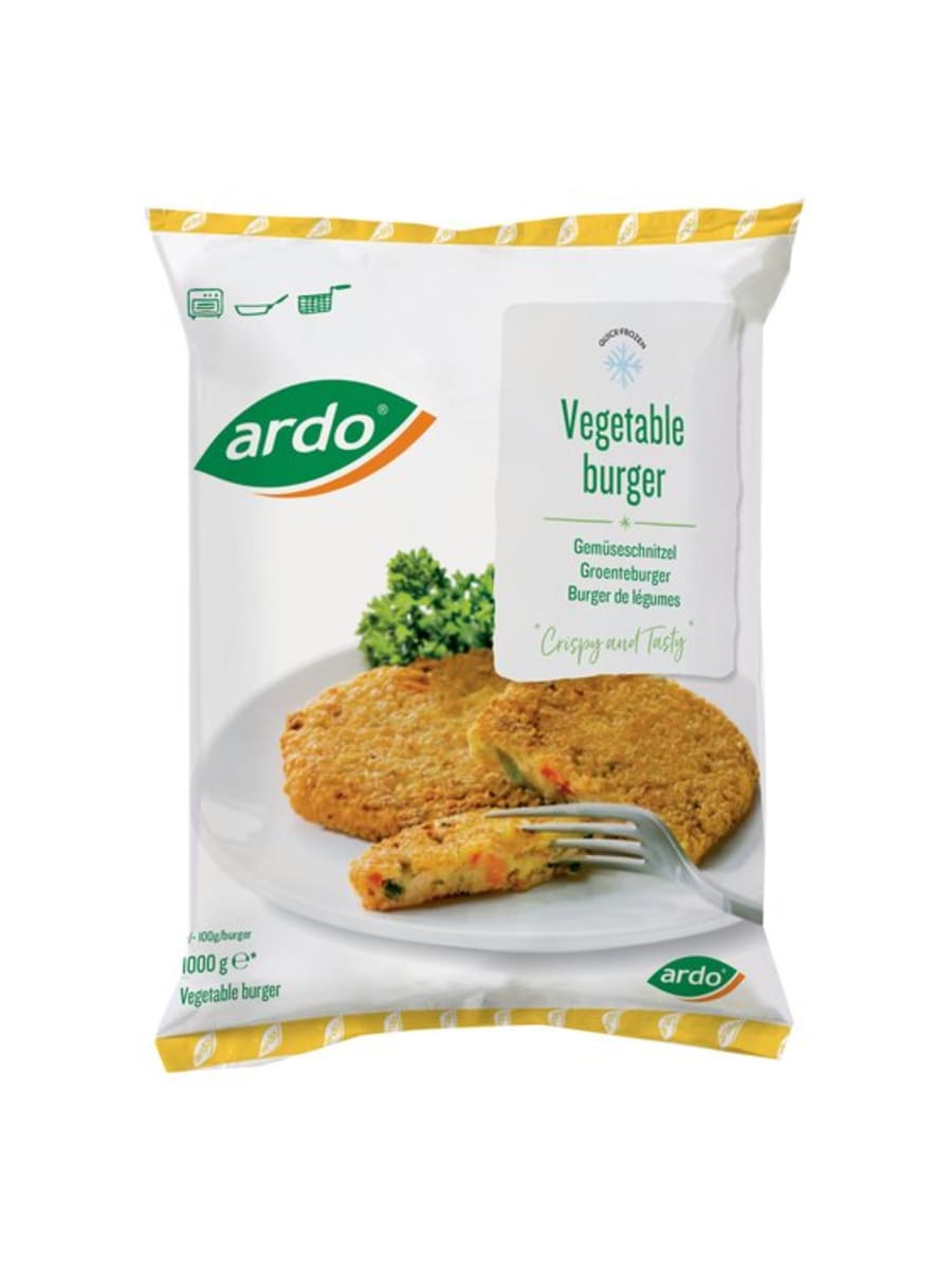 Grænmetisbuff 100g 10stk 1kg