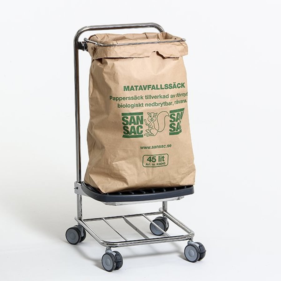 Grind f/ lífræna bréfpoka 125l 1stk