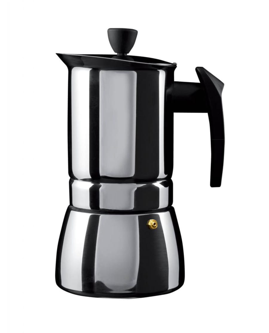 Grunwerg Espressokanna 9 bolla Stál