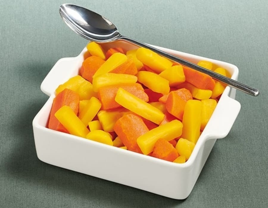 Gulrótar Fleygar Gular og Appelsínugular 4x2.5Kg Sysco 78165