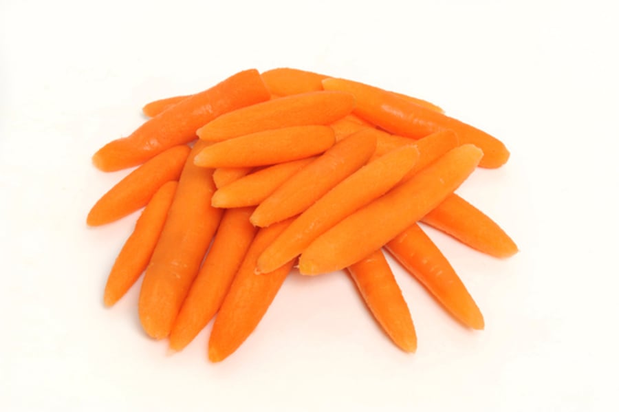 Gulrætur skrældar 1 kg