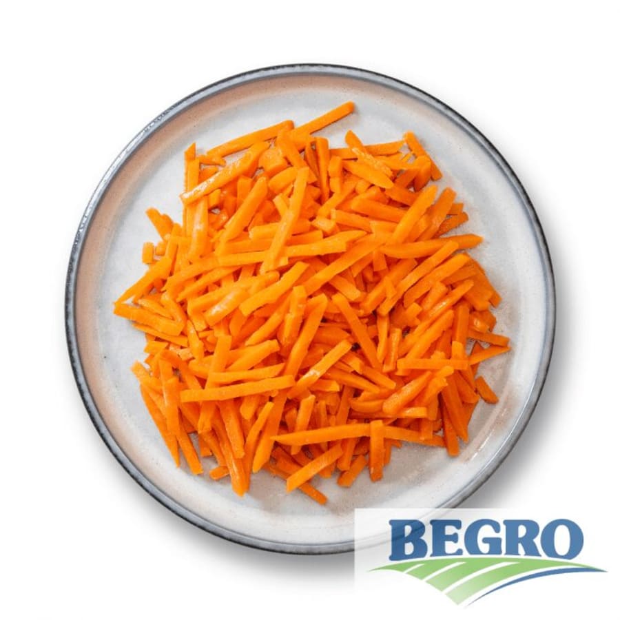 Gulrætur strimlar frystiv. 2,5kg (4 stk/ks)