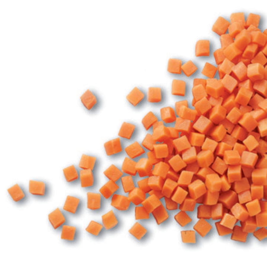 Gulrætur teningar 2,5kg