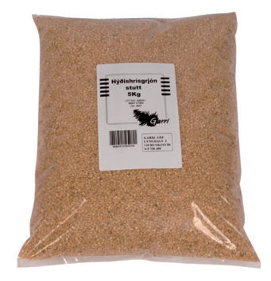 Hýðishrísgrjón stutt 5kg