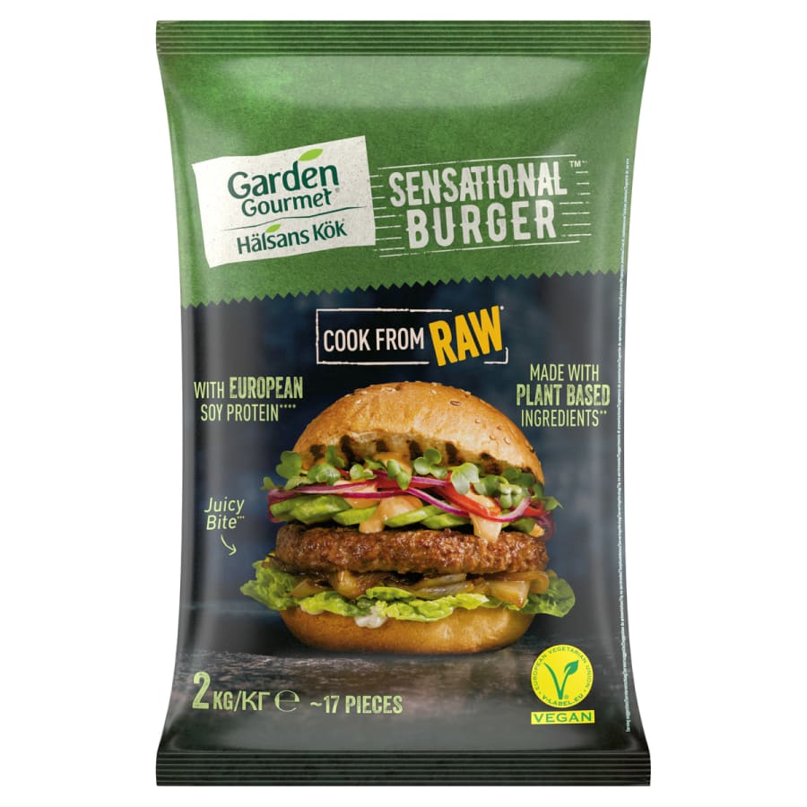 Hälsans Kök Vegan Sensational Burger 118G