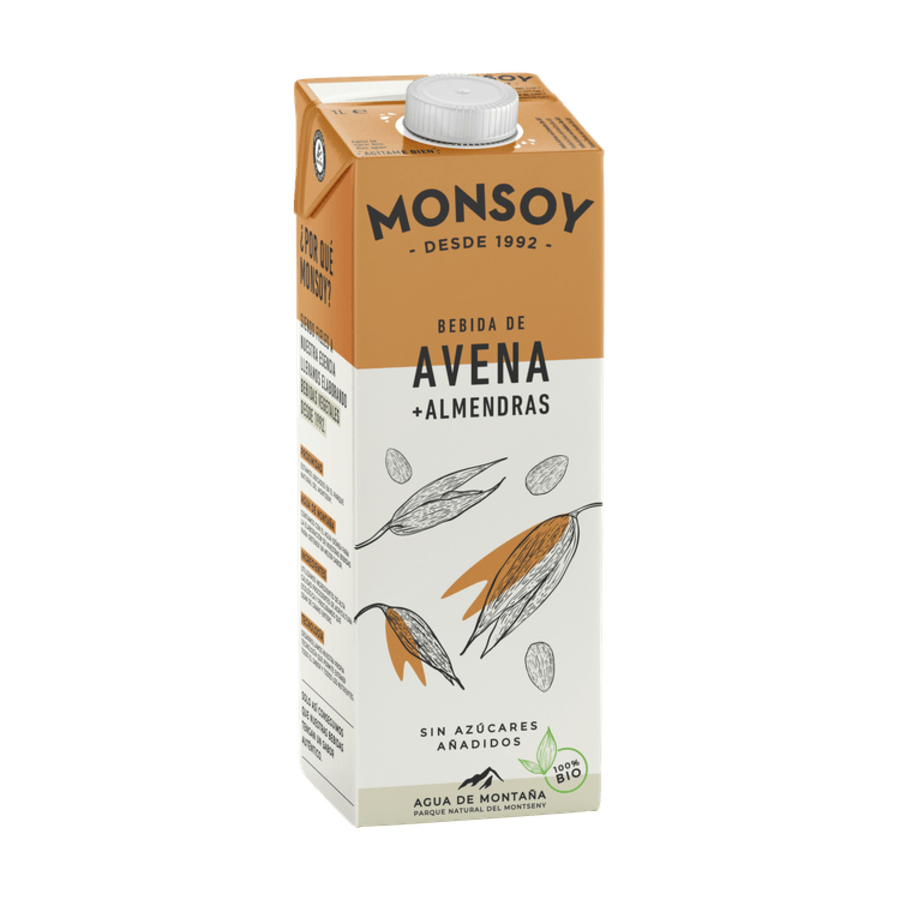 Hafra- og möndlumjólk Natrue 1ltr