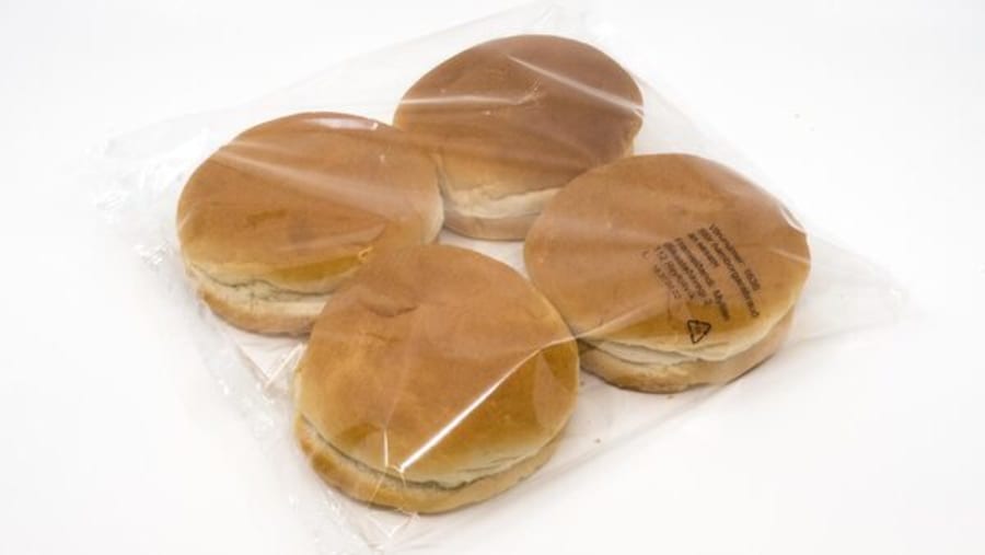 Hamborgarabrauð án sesam 32stk