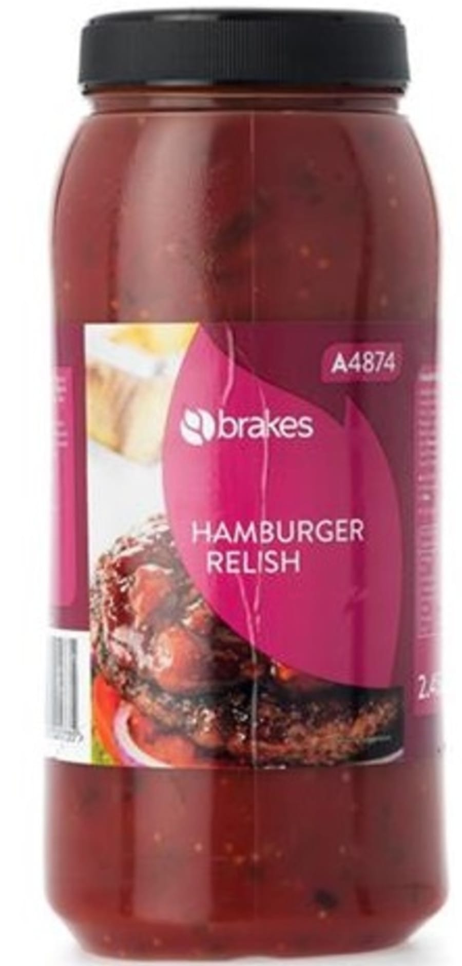 Hamborgararelish Rautt