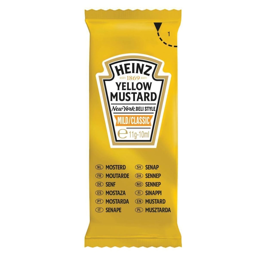 Heinz Yellow Mustard Mild Bréf