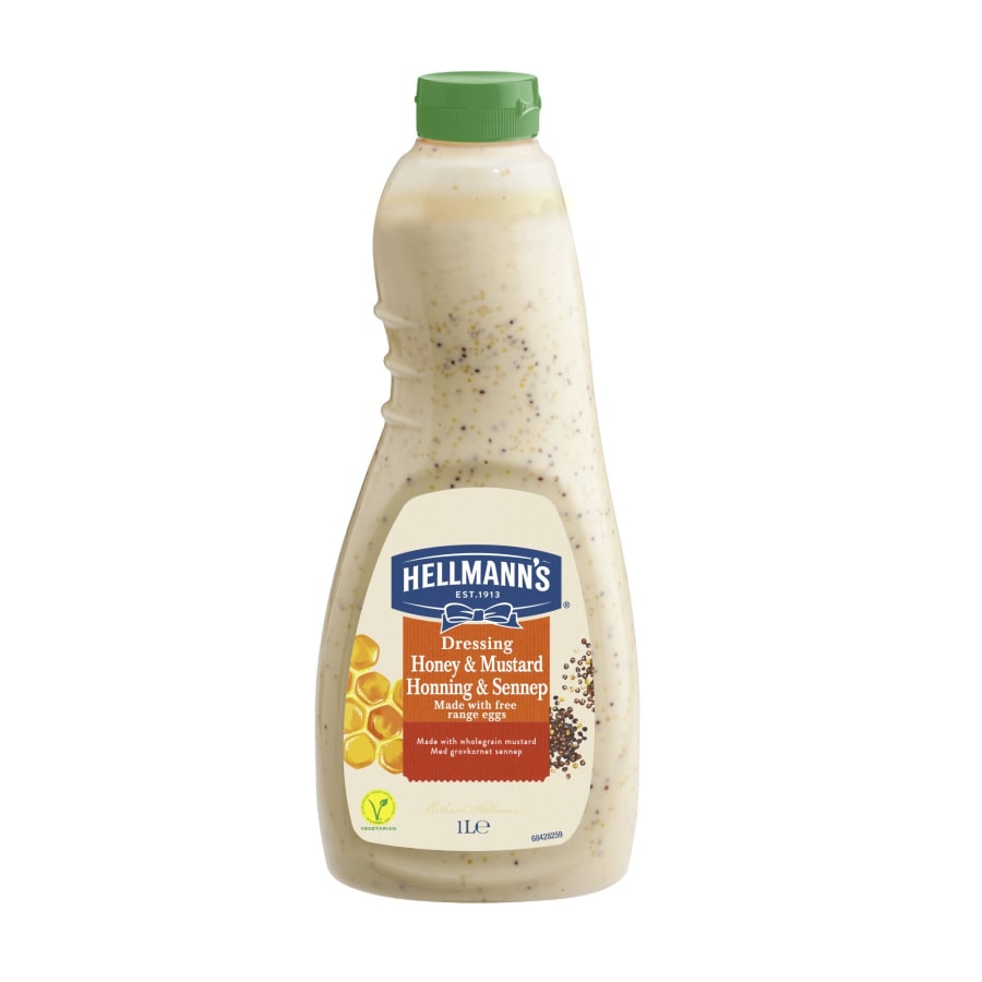 Hellmann’s Hunangs sinnep dressing 1ltr (6 stk/ks)