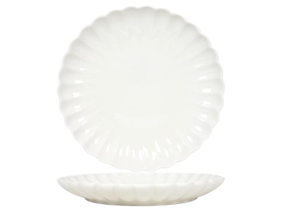 Hit Diskur Flower ö19,5cm off white