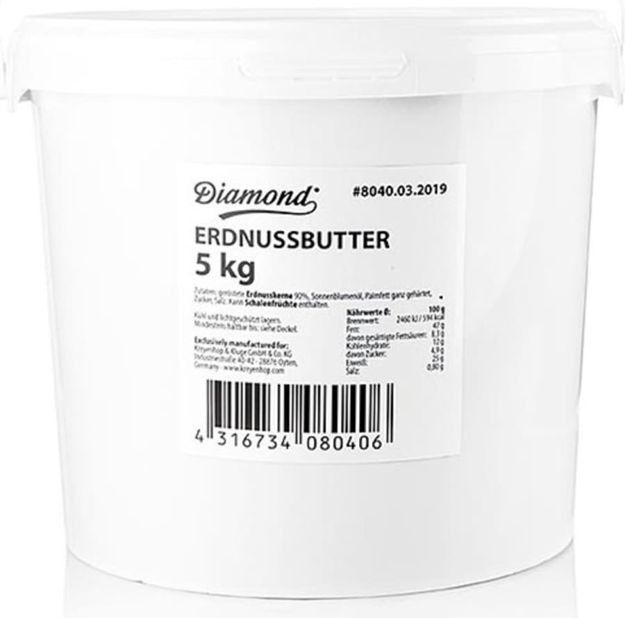 Hnetusmjör 1x5 Kg Diamond