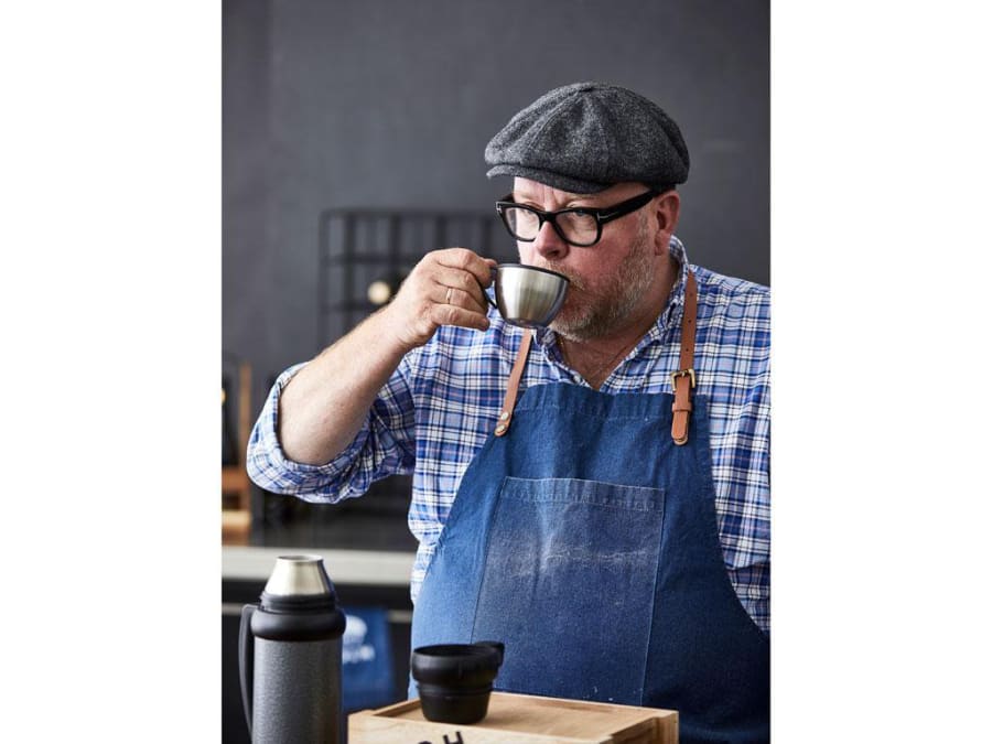 Holm Svunta 70x90cm blue