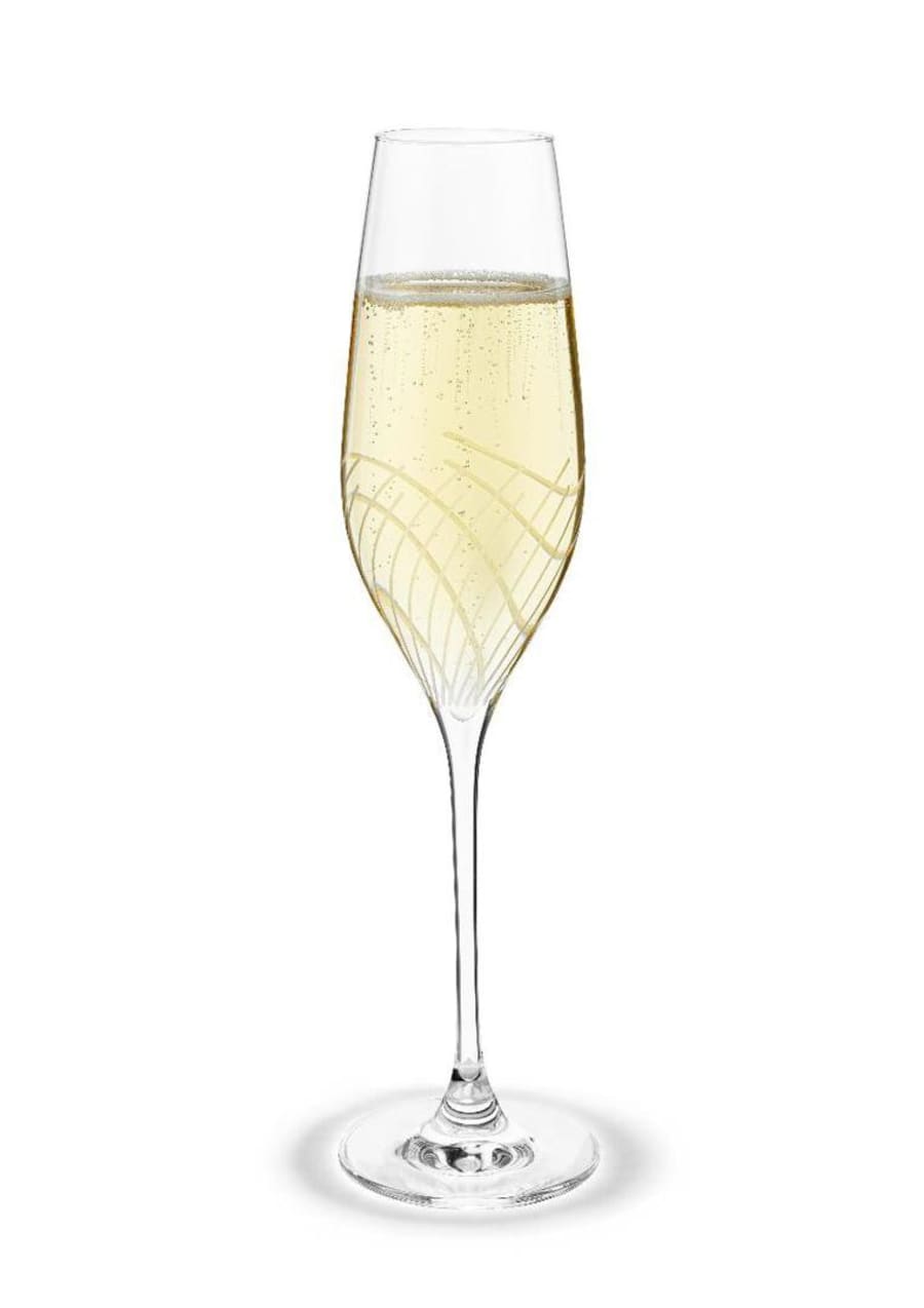Holmegaard Cabernet Lines Kampavínsglas 29cl. 2 stk