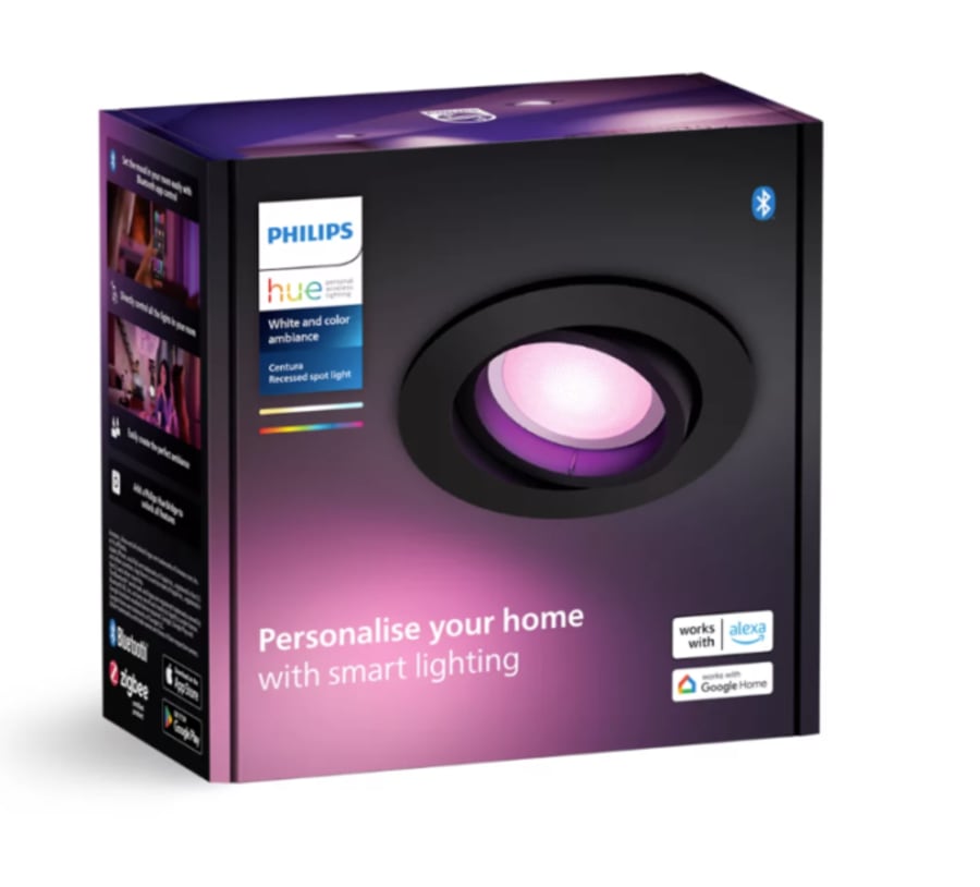 HUE Centura innfeldur svartur RGBW