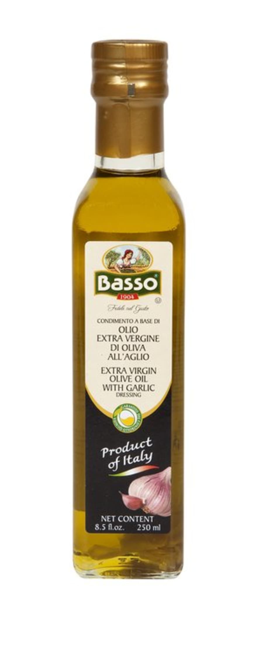Hvítlauksolía Extra virgin 250ml