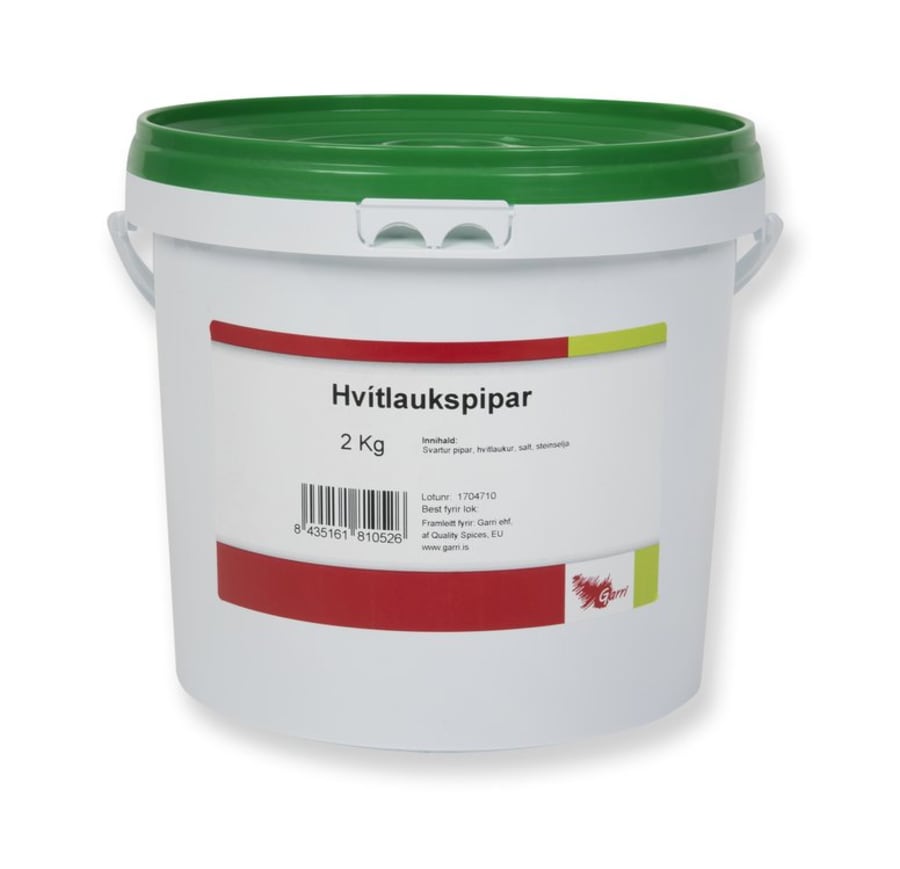 Hvítlaukspipar 2kg