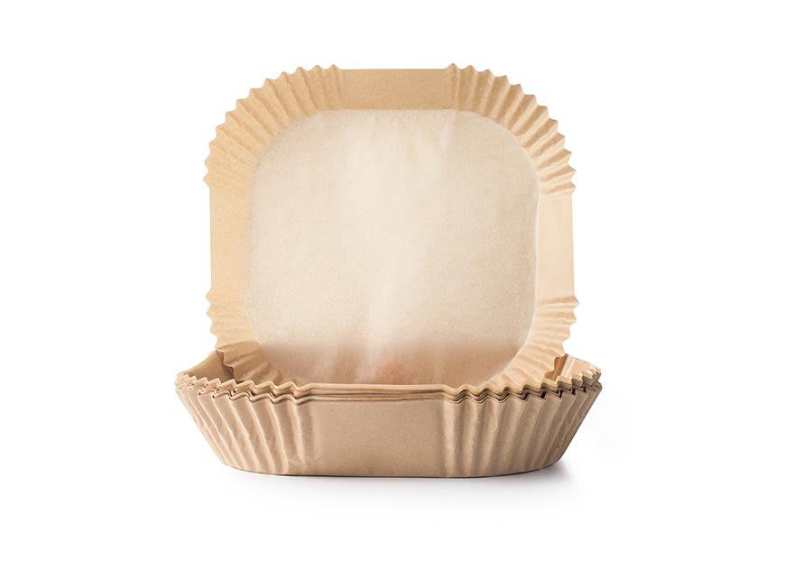 Ibili Air fryer pappír ferkantaður 20cm 50stk