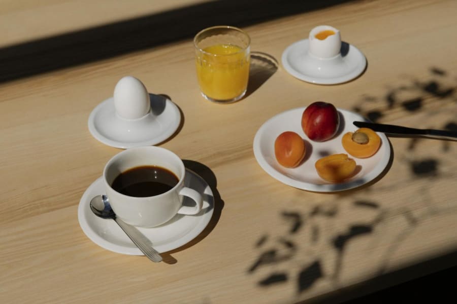 iittala RAAMI eggjabikar 12cm 2stk white