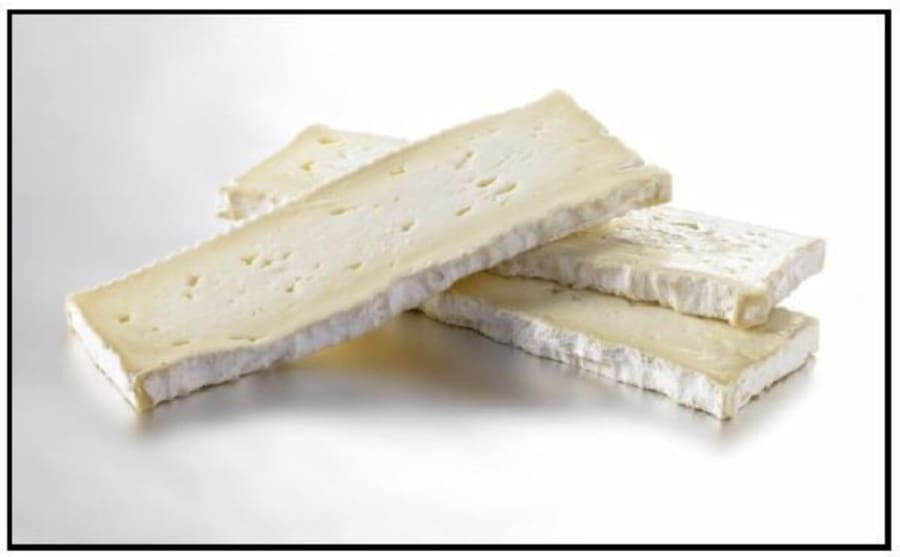 IQF Cheese Brie Slices 25 g