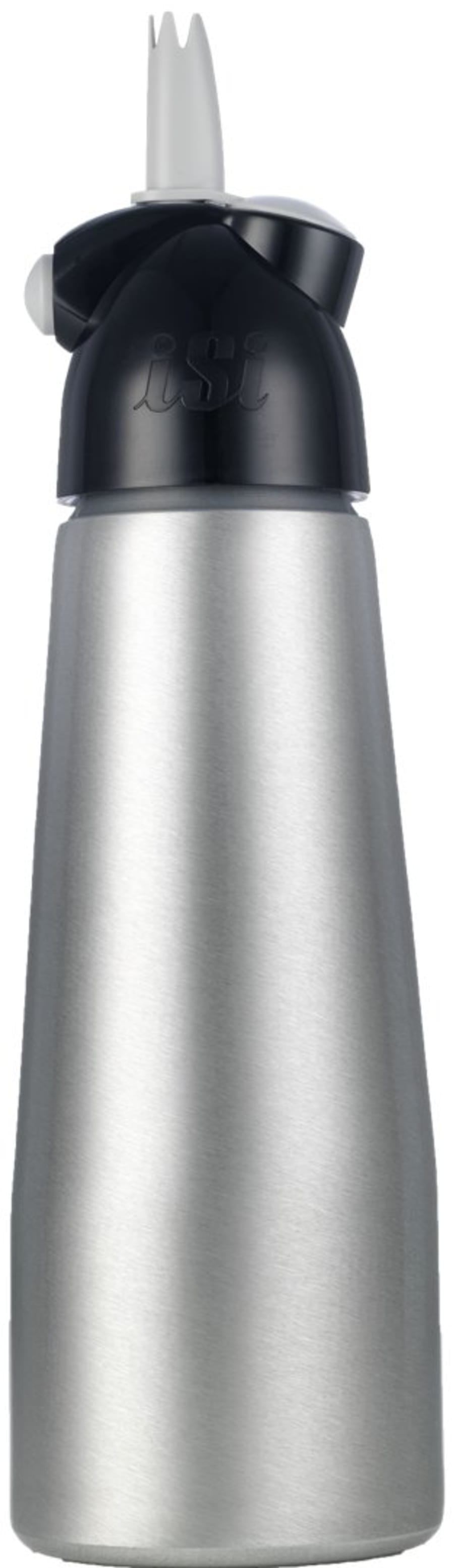 ISI Rjómasprauta 0,5ltr stál m/svörtum haus Easy whip