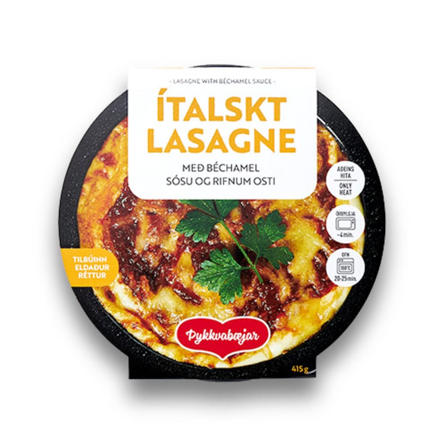 Ítalskt lasagne 415 gr - ÞYKKVABÆJAR