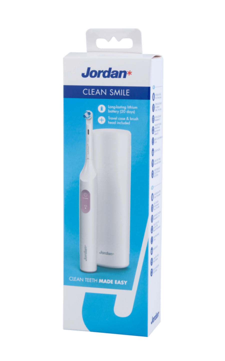 Jordan rafmagnstannbursti bleikur (6)