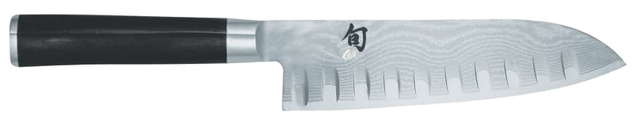 KAI Shun Scalloped Santoku hnífur - 17,5 cm