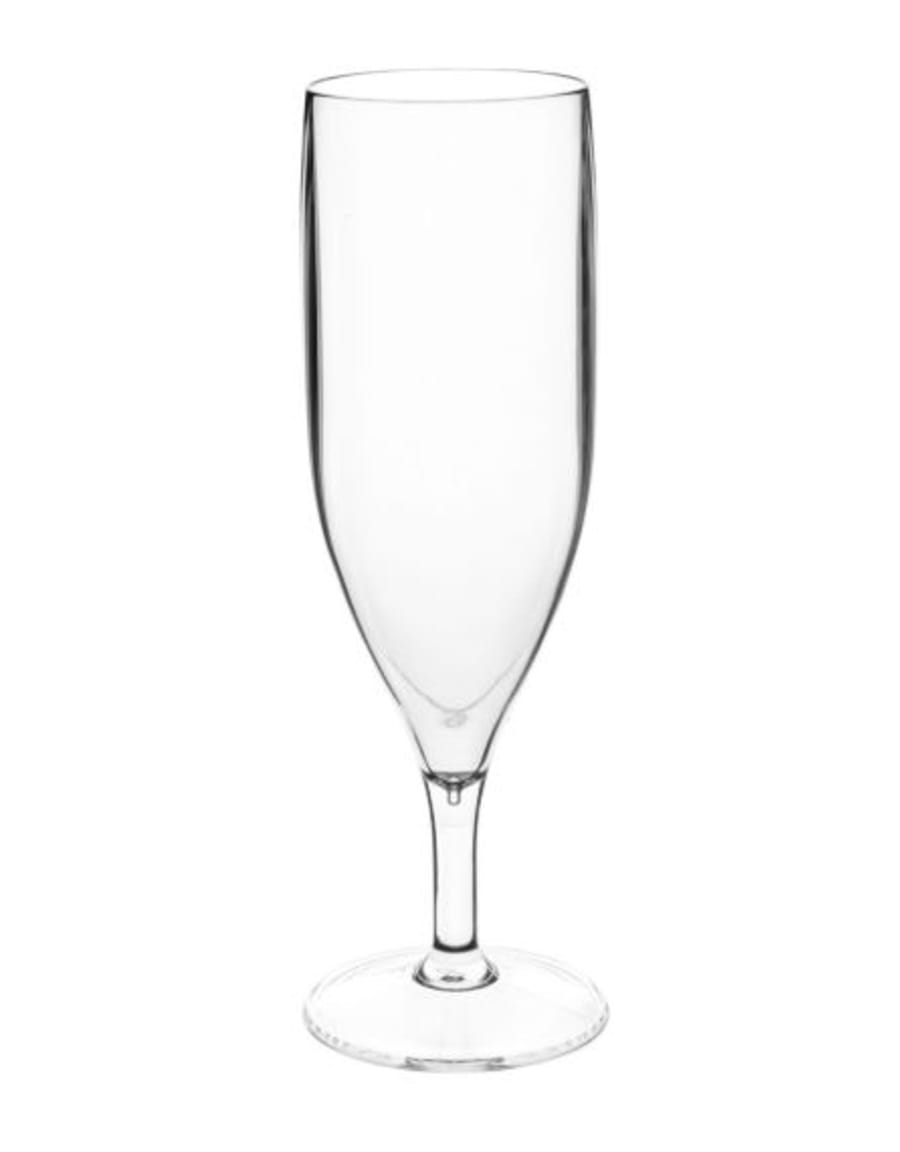 Kampavínsglas úr plasti 17 cl.