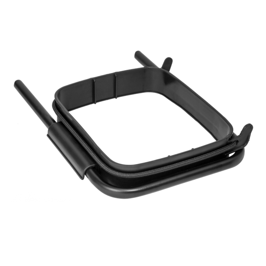 Katrin Industrial Waste Bag Holder Black Metal 125ltr 1stk