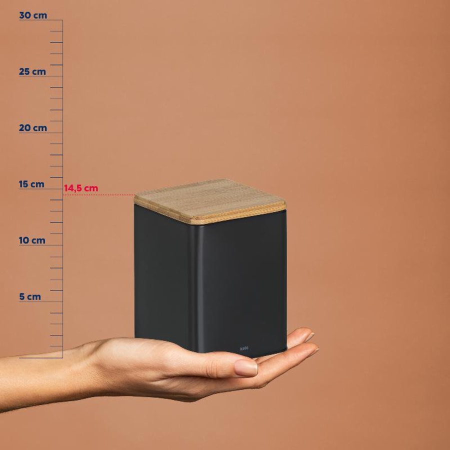 Kela Geymslubox svart 1.4L