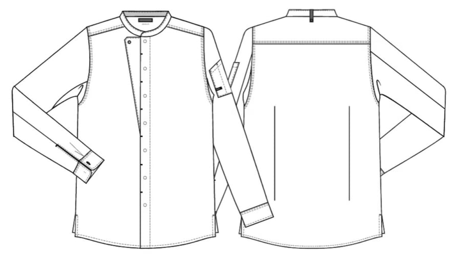 Kentaur Jakki kokka/þjóna langerma sand XL