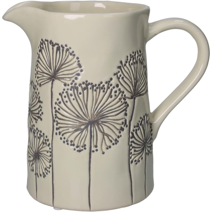 Kersten Kanna/vasi túnfífill 21,5x13,5x20,5cm leir ivory