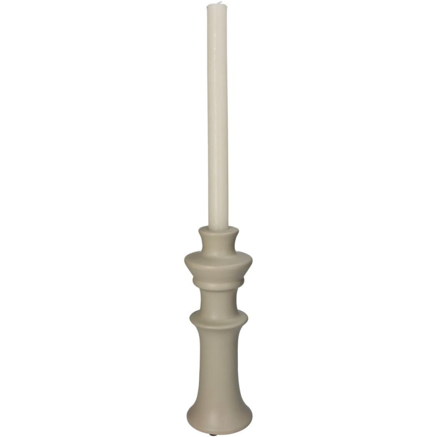 Kersten Kertastjaki 8x8x24cm leir ivory