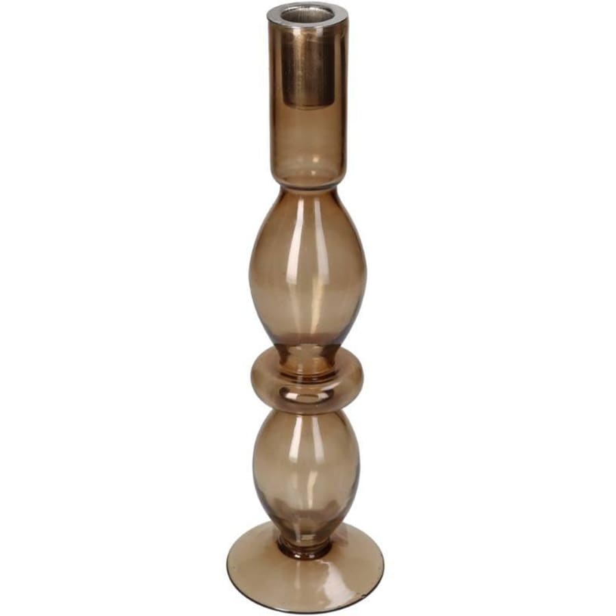 Kersten Kertastjaki gler 8.9x8.9x30 brown