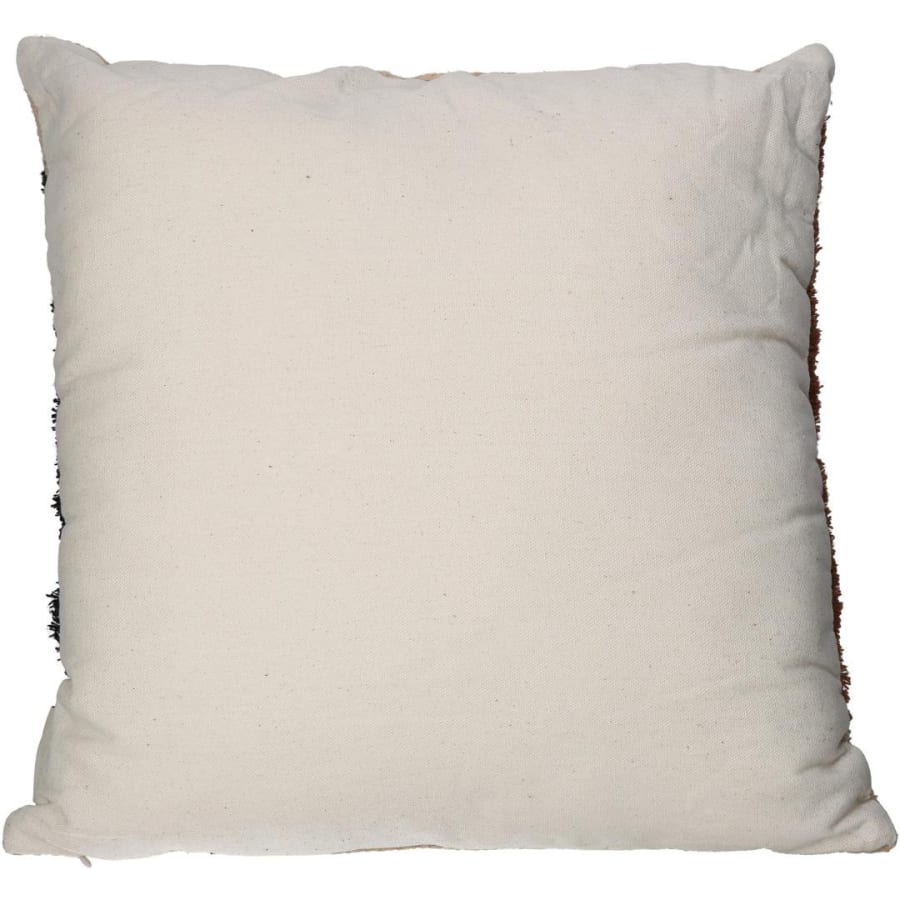 Kersten Púði 45x45 með hringjum nature brown