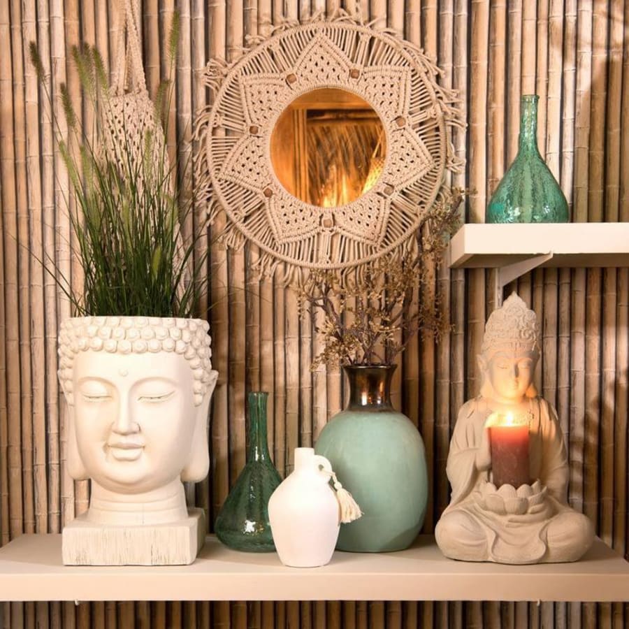 Kersten Taska Macrame bómullar natural 45x56cm