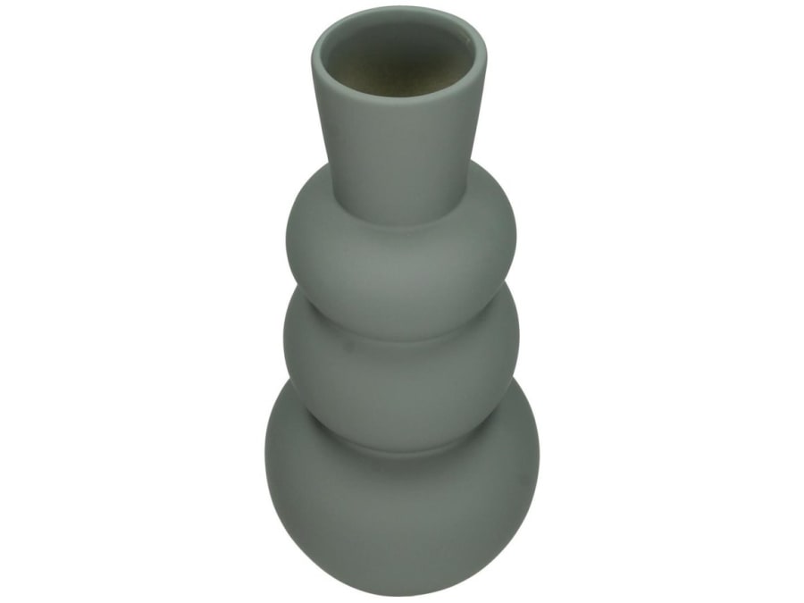 Kersten Vasi leir 13x13x29cm grey