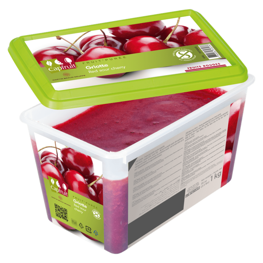 Kirsuberja Puré Capfruit 1kg án viðbætts sykurs