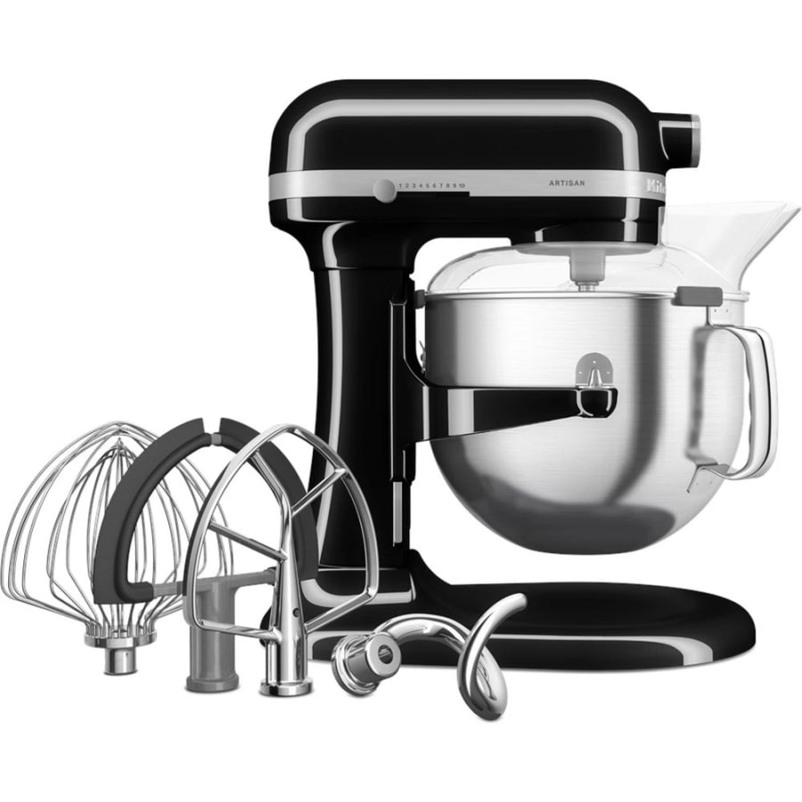 Kitchenaid Hrærivél Artisan 6,6L lyftiskál Glans svört