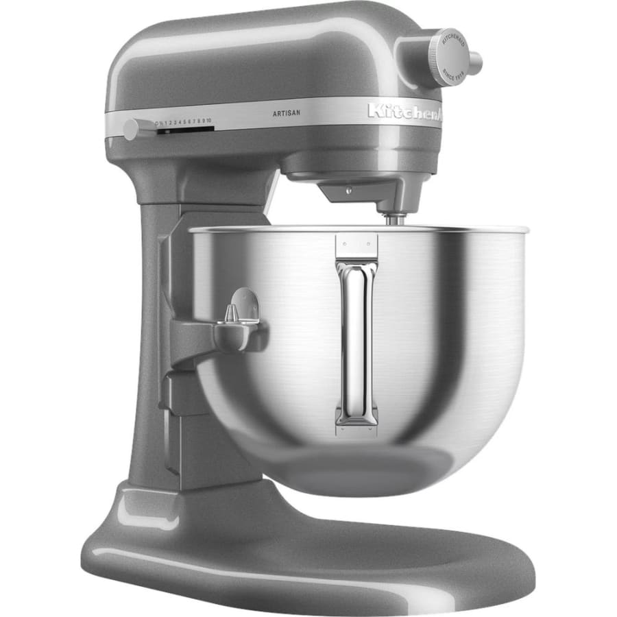 Kitchenaid Hrærivél Artisan 6,6L lyftiskál Silfurgrá