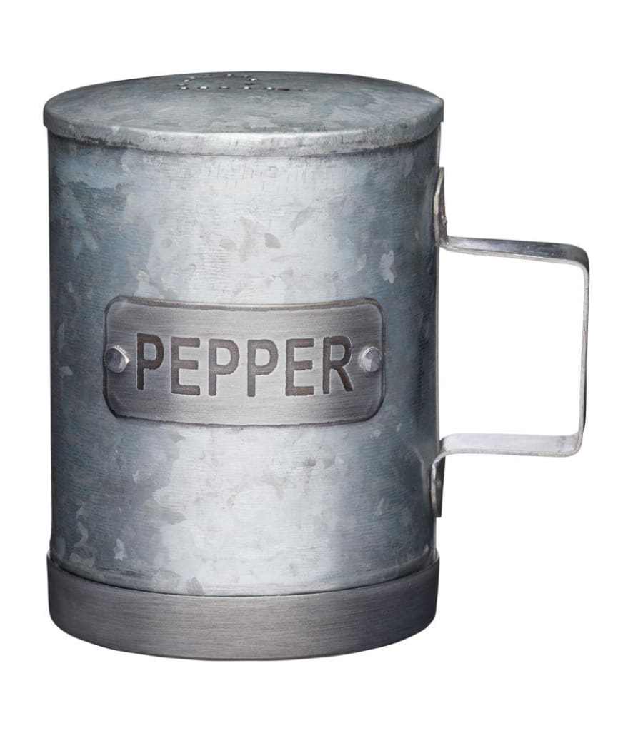 KitchenCraft Industrial kryddstaukur pipar stál