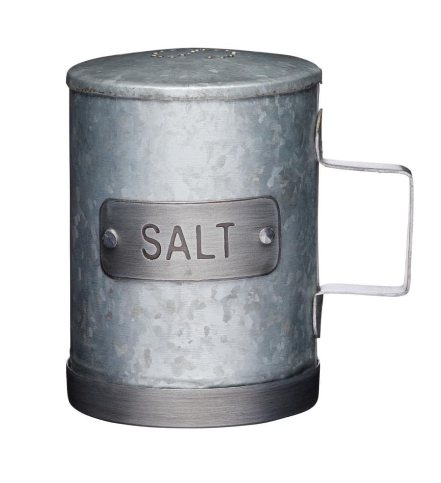 KitchenCraft Industrial kryddstaukur salt stál