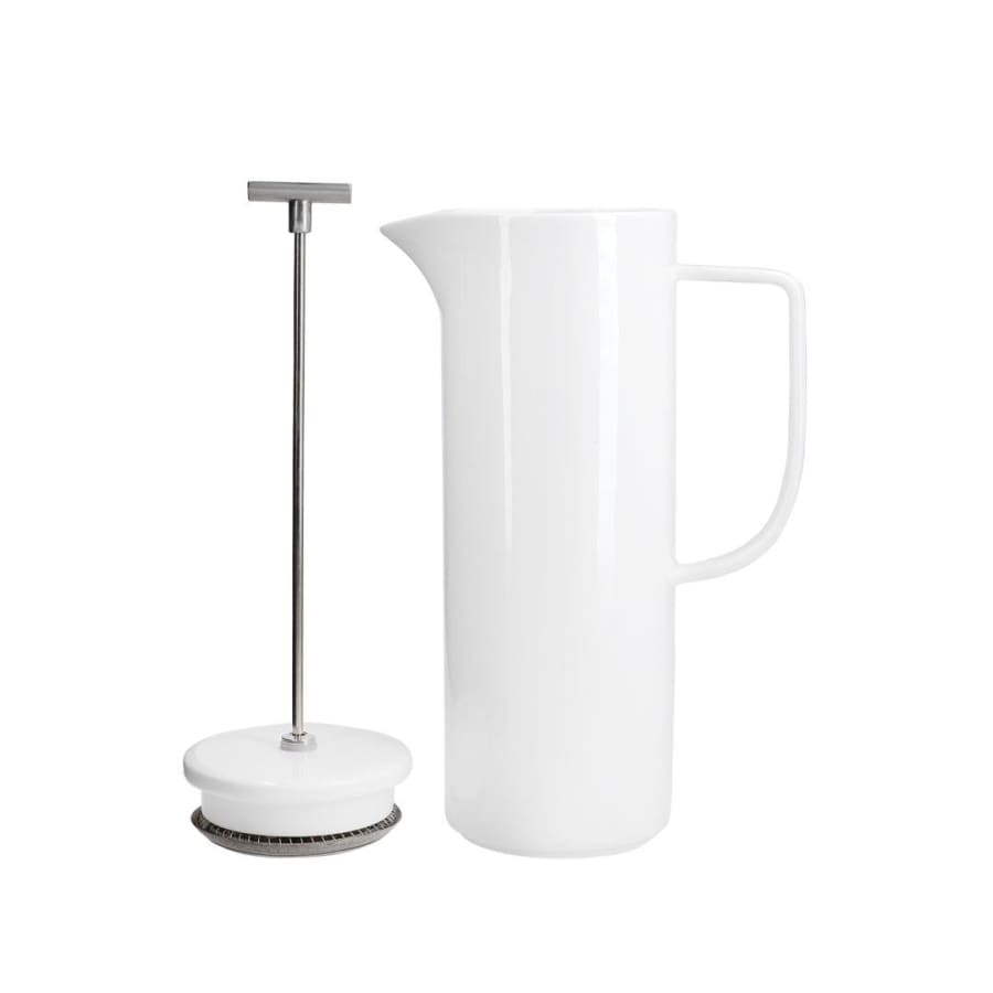 KitchenCraft LaCaféterier pressukanna 1,2ltr 8 bolla white ceramic